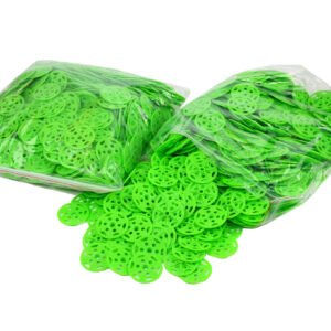 48MM GREEN PLASTIC WASHERS FOR EPS
