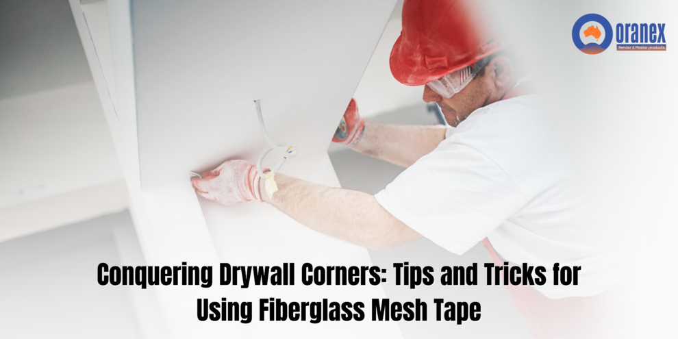 Conquering Drywall Corners: Tips and Tricks for Using Fiberglass Mesh ...